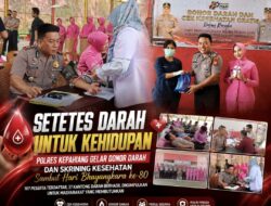 Setetes Darah untuk Kehidupan, Kapolres Kepahiang Pimpin Aksi Donor Darah Hari Bhayangkara ke-80