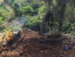 Jembatan ARMCO di Desa Pahlawan Dibangun, Akses Sekolah dan Polindes Warga Curup Utara Kini Kian Mudah