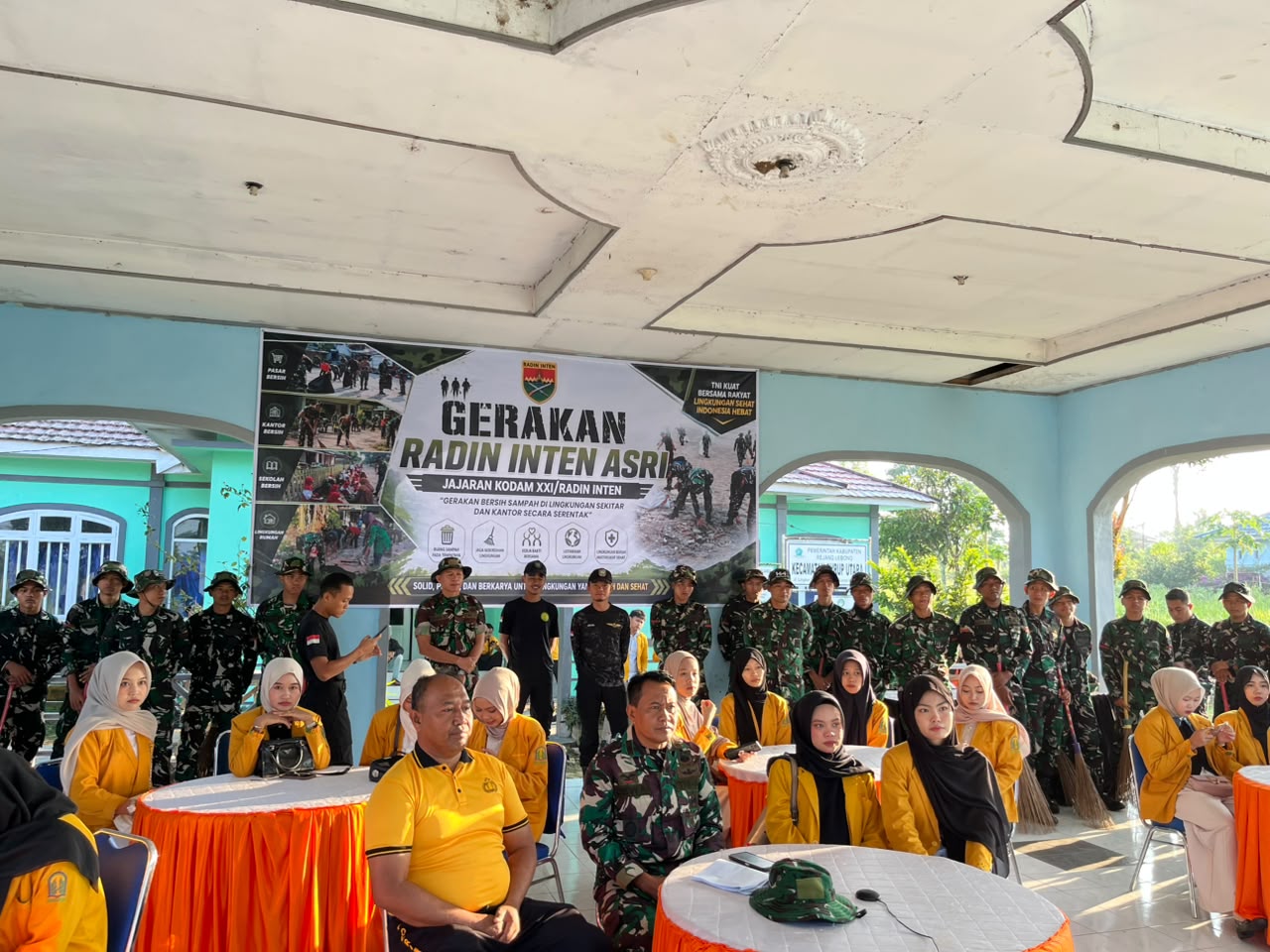 Kodam XXI/Radin Inten Gaungkan Gerakan Radin Inten Asri, Wujud Nyata Kepedulian Lingkungan