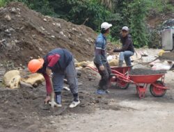 Jembatan Impian Warga Kian Nyata, Kodim 0409 Fokus Rampungkan Pondasi dan Angkur
