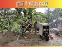 Progres Jembatan Perintis Garuda di Lebong Capai Tahap Pengecoran Pondasi, TNI dan Warga Kompak Bergotong Royong