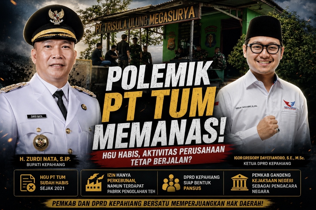 Polemik PT TUM Memanas! DPRD Kepahiang Siap Bentuk Pansus, Legalitas Operasi dan Pabrik Teh Disorot Polemik PT TUM Memanas! DPRD Kepahiang Siap Bentuk Pansus, Legalitas Operasi dan Pabrik Teh Disorot