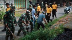 HUT Ke-1 Kodam XXI/Radin Inten, Kodim 0409/Rejang Lebong Wujudkan Kemanunggalan TNI-Rakyat Lewat Karya Bakti Serentak