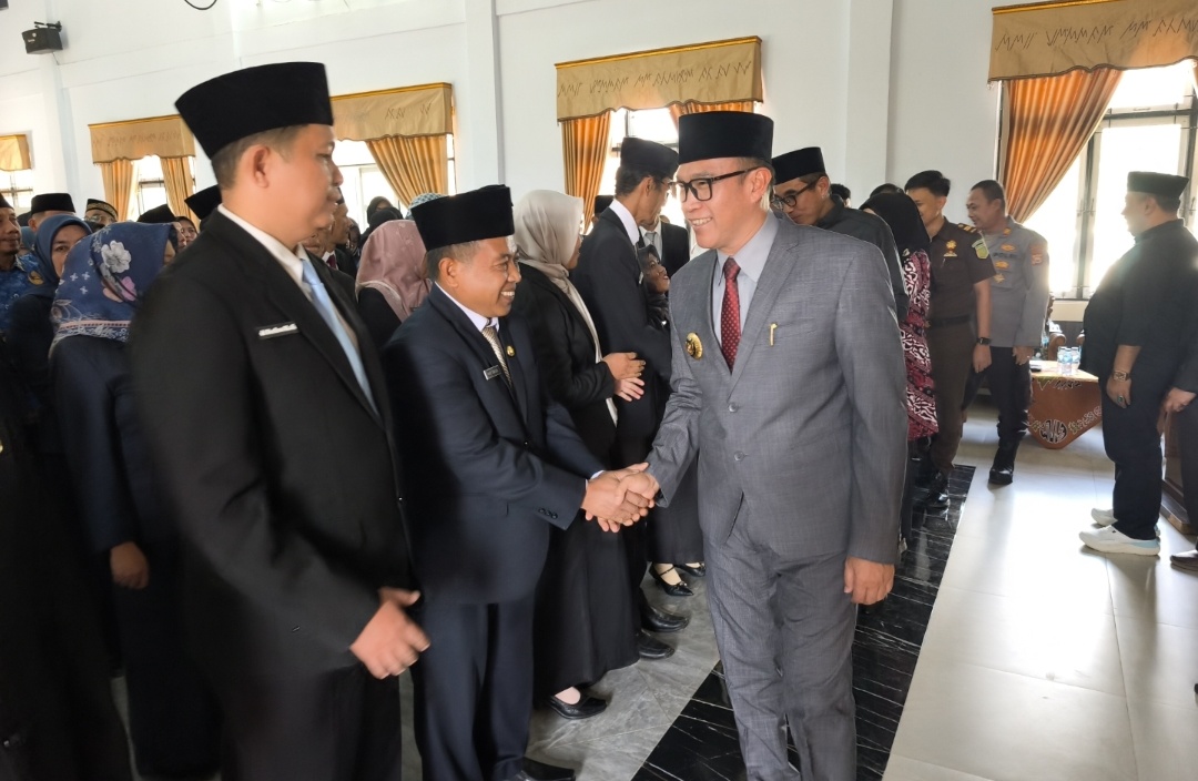 Gerbong Birokrasi Bergerak, 88 Pejabat Kepahiang Resmi Menempati Posisi Baru, Ini Daftarnya