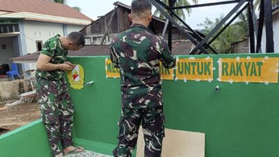 Tak Lagi Cemas Saat Kemarau, TNI Hadirkan Air Bersih untuk 25 KK di Karang Baru