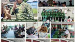 Dari Donor Darah Hingga Sunat Massal, Kodim 0409/Rejang Lebong Hadirkan Kebahagiaan di HUT ke-1 Kodam XXI/Radin Inten