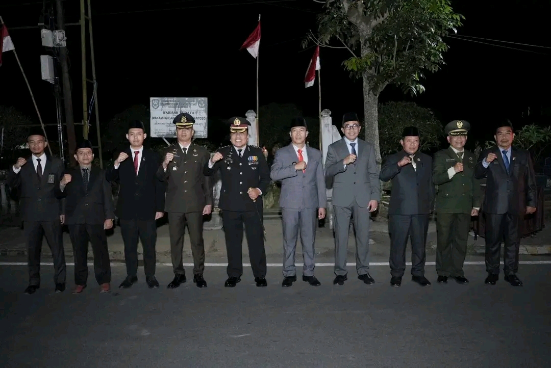Di Bawah Sunyi Malam, Kepahiang Kirim Doa untuk Para Pahlawan