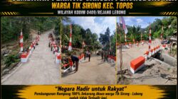 341 KK Kini Bisa Bernapas Lega, Jembatan Perintis Garuda di Tik Sirong Rampung 100 Persen