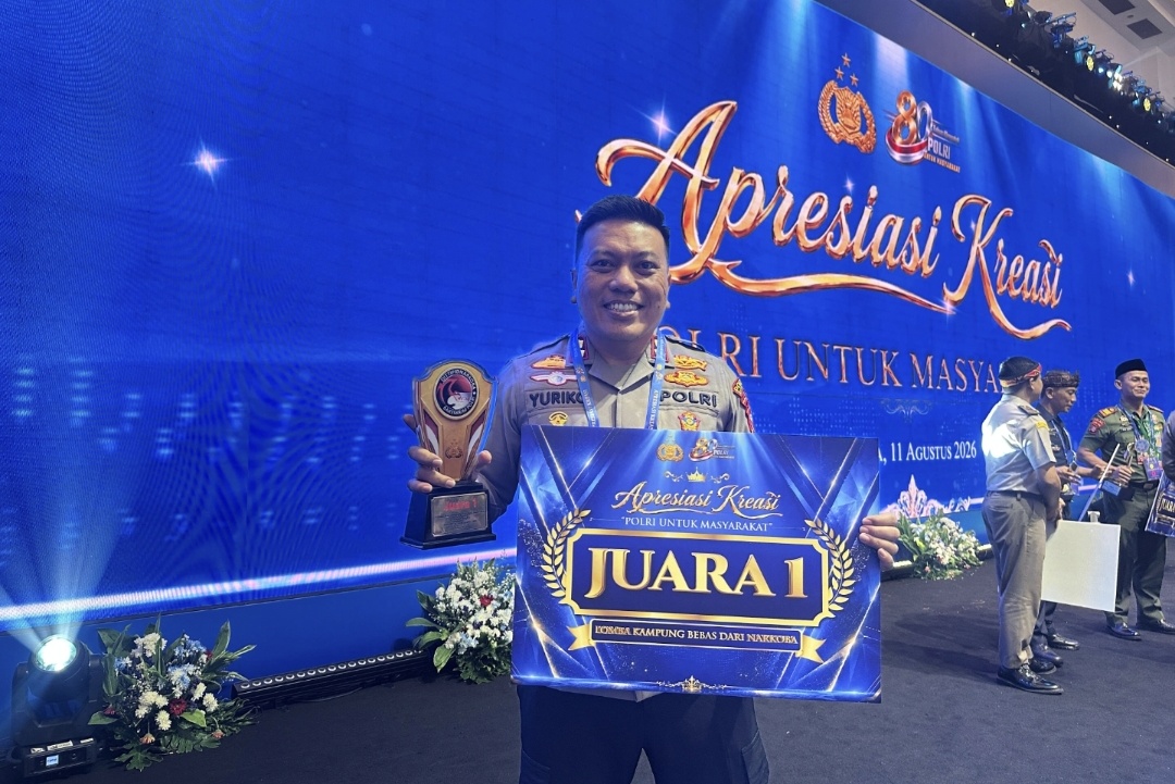 Bikin Bangga! Desa Taba Tebelet Antar Polres Kepahiang Juara 1 Kampung Bebas Narkoba Nasional 2026