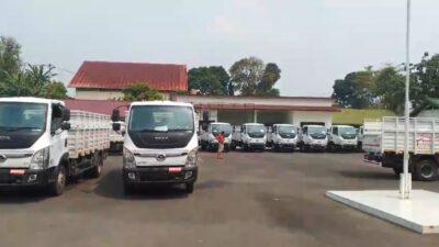 19 Dump Truk Merah Putih Meluncur, Koperasi Desa di 3 Kabupaten Kini Punya Armada