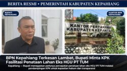 Lima Tahun HGU Berakhir, Eks Lahan PT TUMS Tak Kunjung Jelas, Bupati Kepahiang Minta KPK Turun Tangan