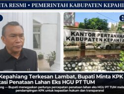 Lima Tahun HGU Berakhir, Eks Lahan PT TUMS Tak Kunjung Jelas, Bupati Kepahiang Minta KPK Turun Tangan
