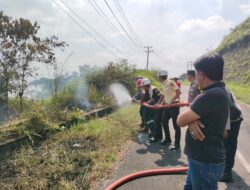 Api Mengamuk Dua Kali! Lahan Ujan Mas hingga Kompleks Perkantoran Kelobak Terbakar