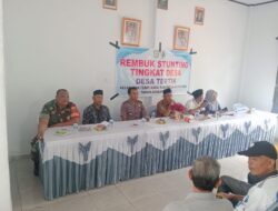 Cegah Stunting dari Rumah, Babinsa Ajak Warga Tertik Perkuat Sanitasi dan Pola Makan Anak