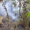 Api Mengamuk di Embong Ijuk, Babinsa dan Warga Bergerak Cepat Cegah Kebakaran Meluas