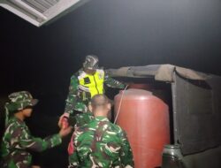 Kemarau Mencekik, Kodim 0409/Rejang Lebong Antar Air Bersih ke Warga Pal Batu