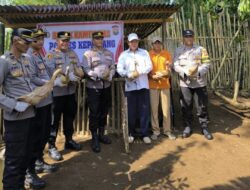 50 Bebek Kamtibmas Diserahkan ke Warga Air Hitam, Polres Kepahiang Punya Misi Besar