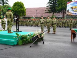 Isak Tangis Pecah di Makodim 0409/Rejang Lebong, Agung Lewis Berpamitan dari Tanah Kelahiran