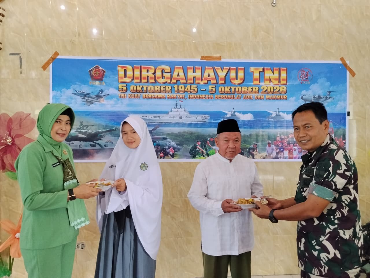 Bukan Sekadar Seremoni, HUT Ke-81 TNI di Kodim 0409 Rejang Lebong di Isi Dengan Silaturahmi dan Tali Asih