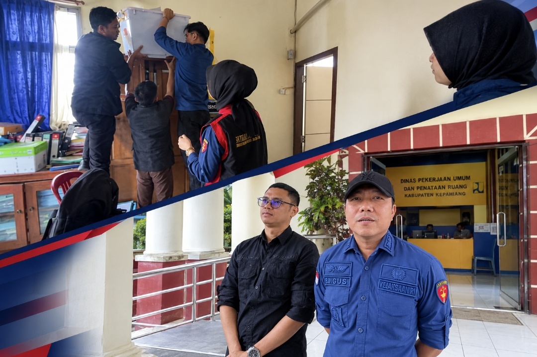 Kejari Kepahiang Geledah Kantor PUPR, 49 Dokumen hingga Stempel CV Disita