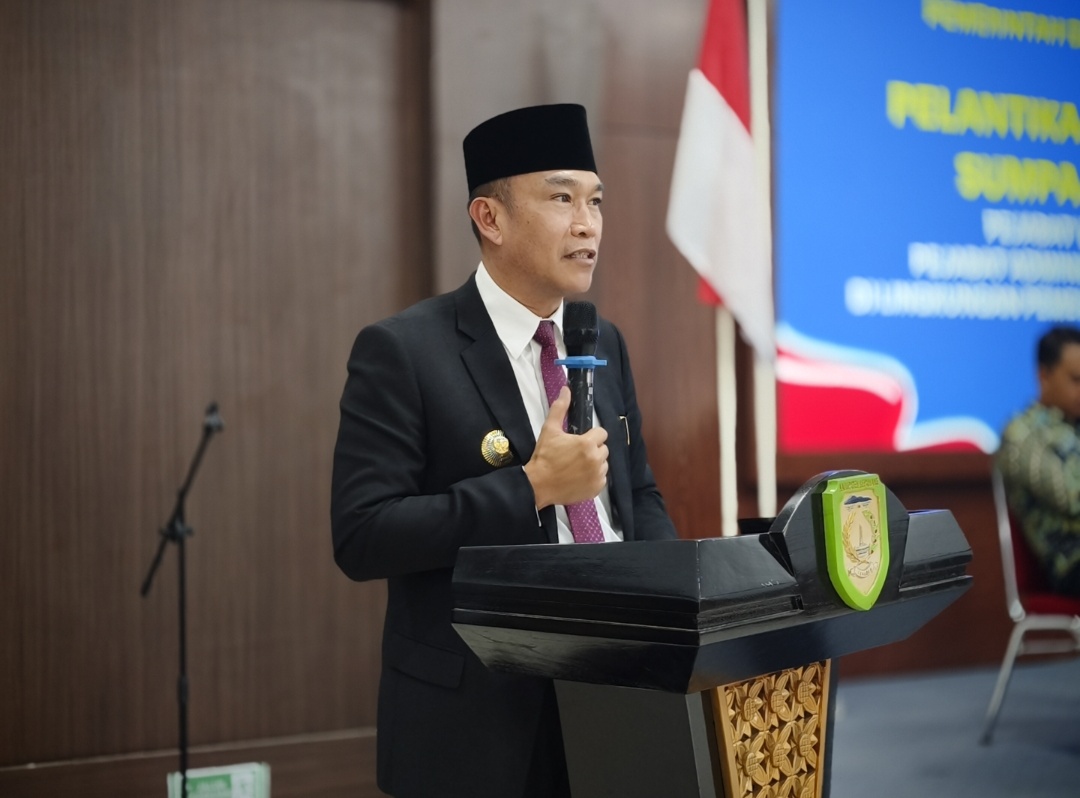 Lantik Hartono Jadi Sekda Kepahiang, Bupati Sentil Pejabat: Hati-Hati dengan Kekuasaan, Harta dan Kedekatan!
